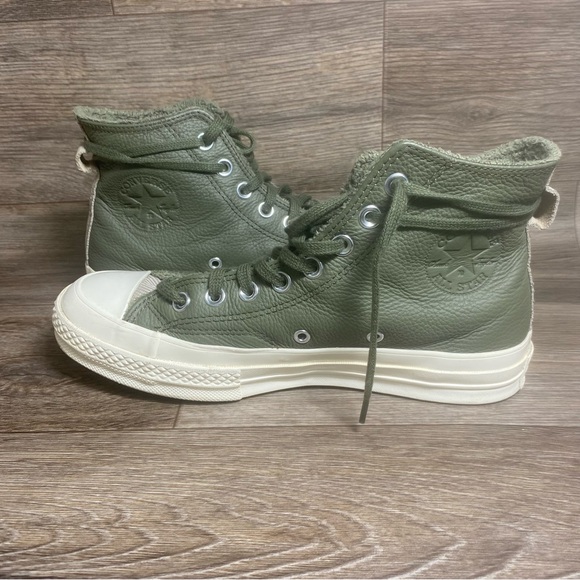 Converse Chuck 70 Leather Counter Climate High Utility Papyrus Unisex M6.5 W8.5 - Picture 5 of 8